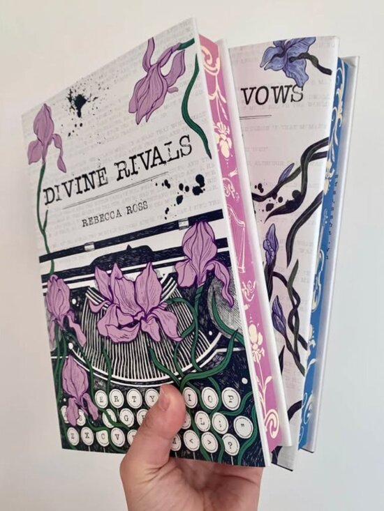 Owlcrate Other - Owlcrate Divine Rivals and Ruthless Vows Letters of Enchantment books